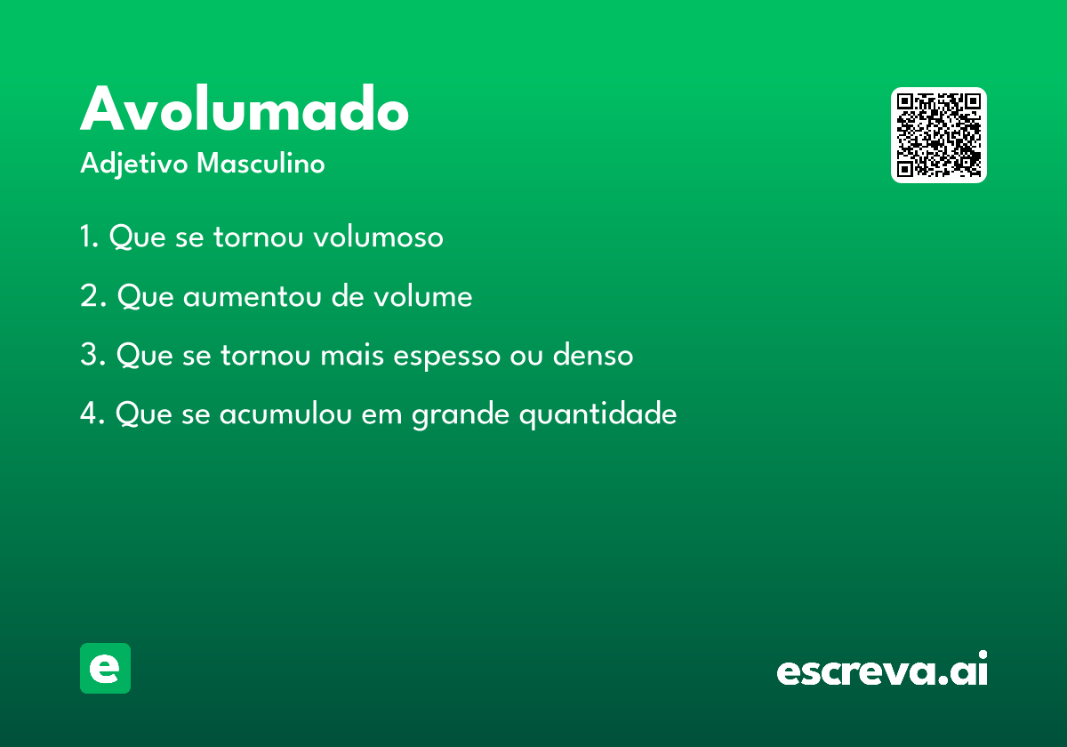 avolumado