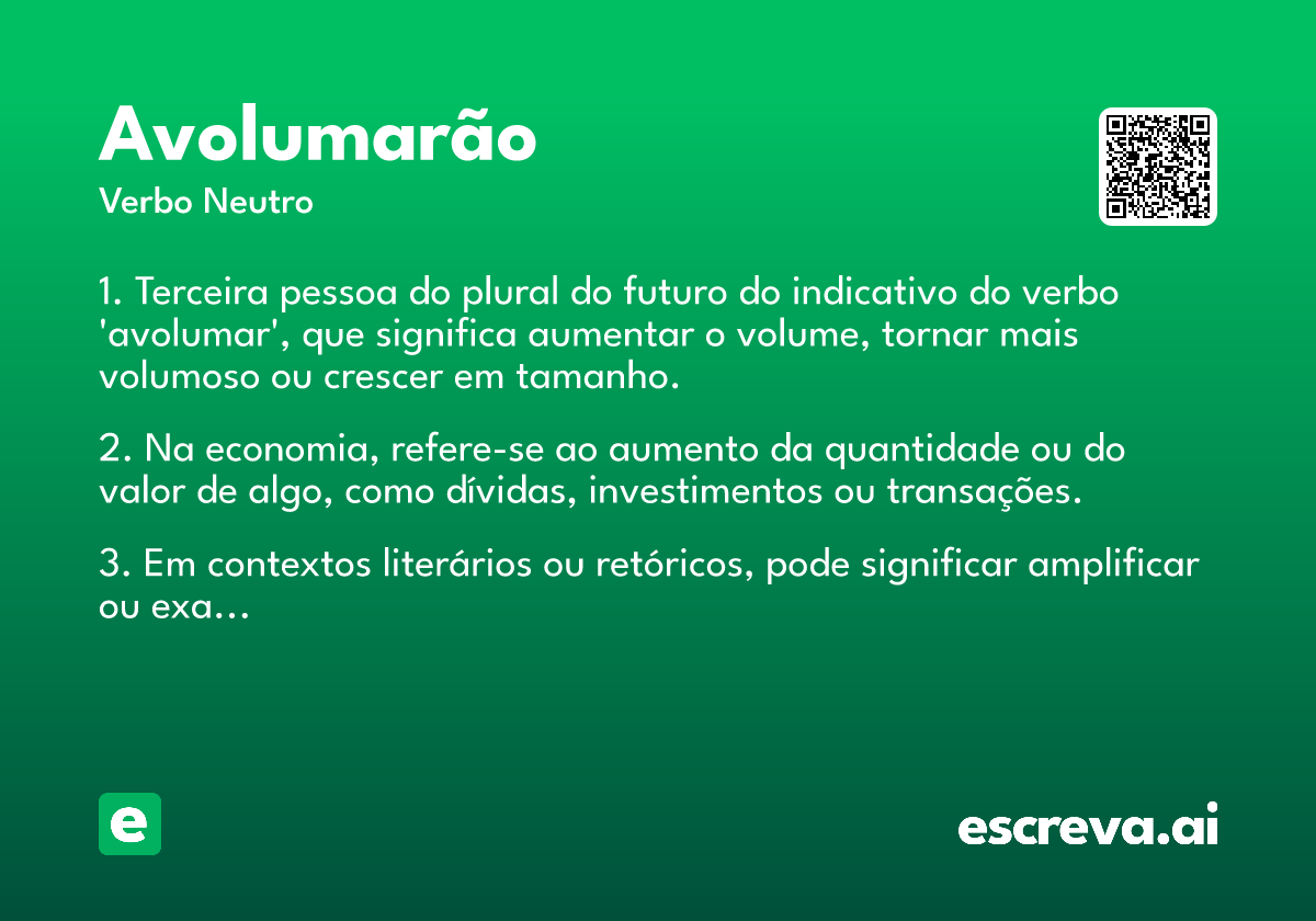 avolumarão
