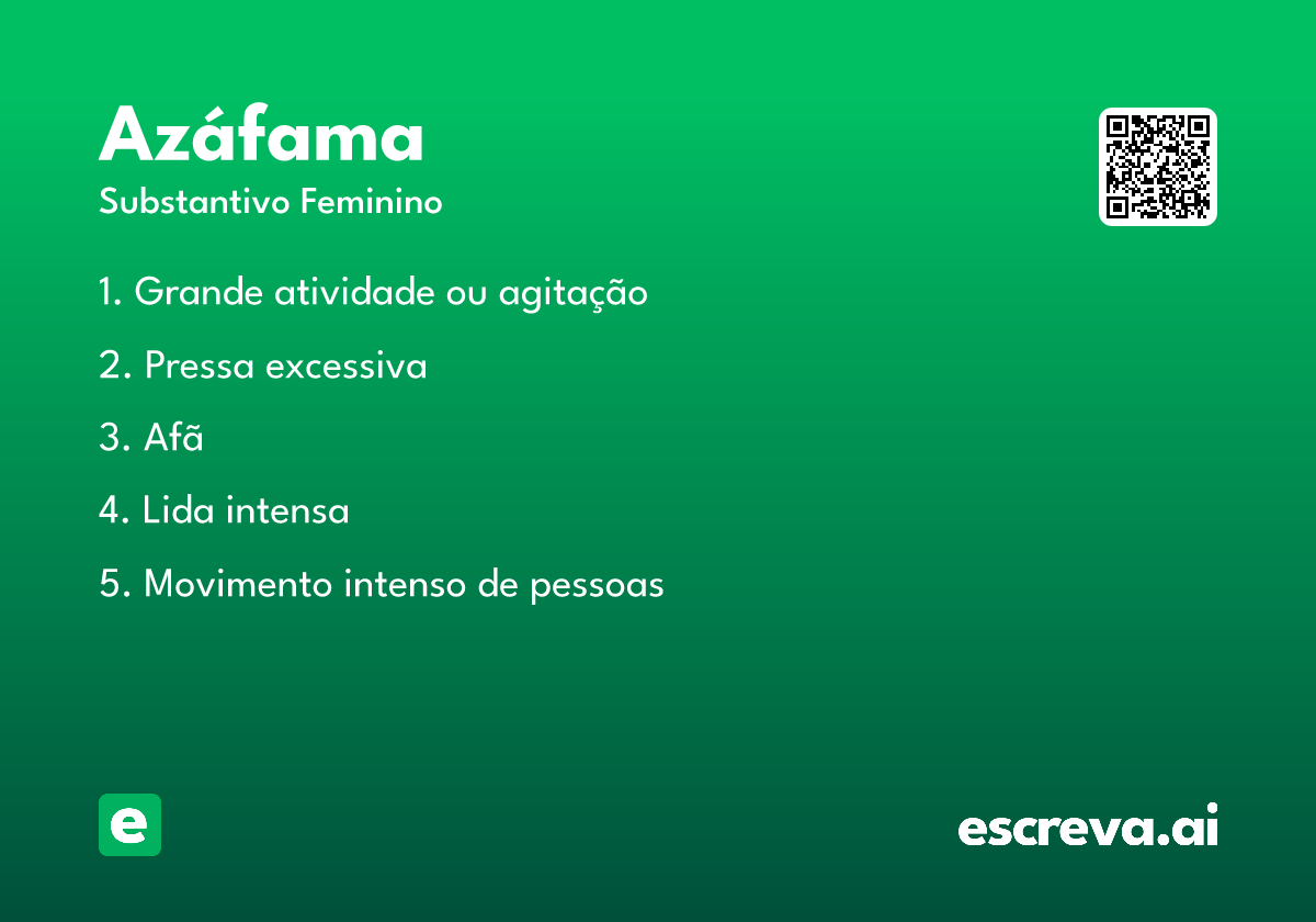 azáfama