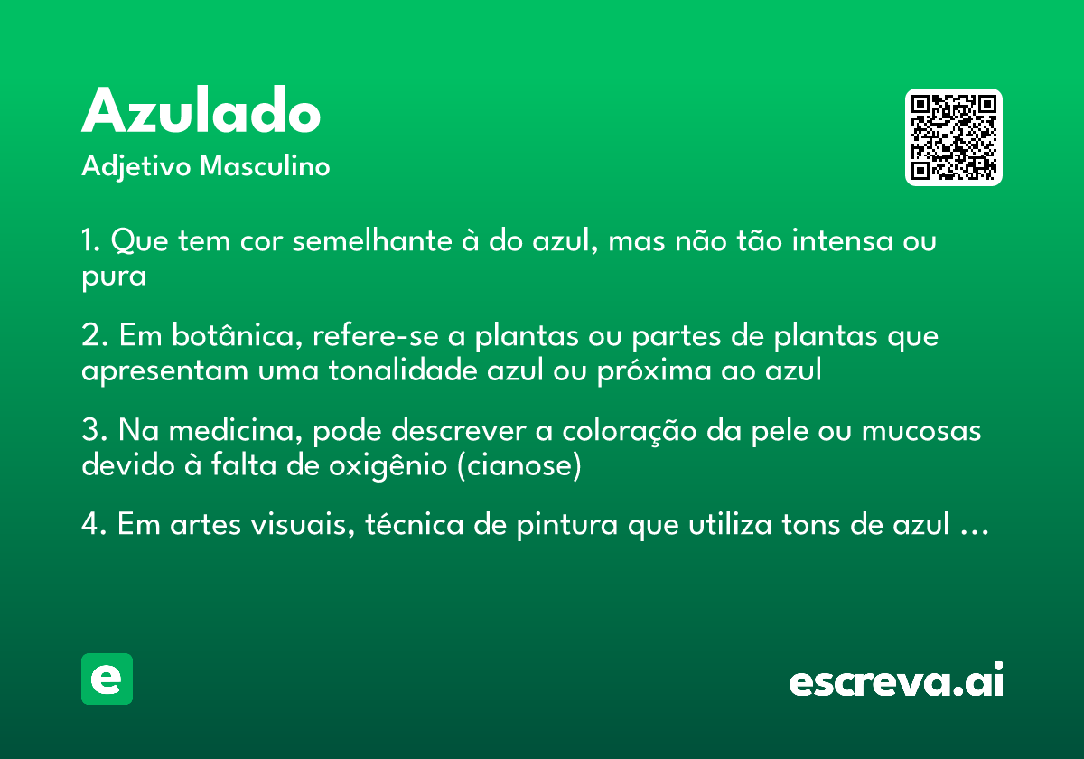 azulado
