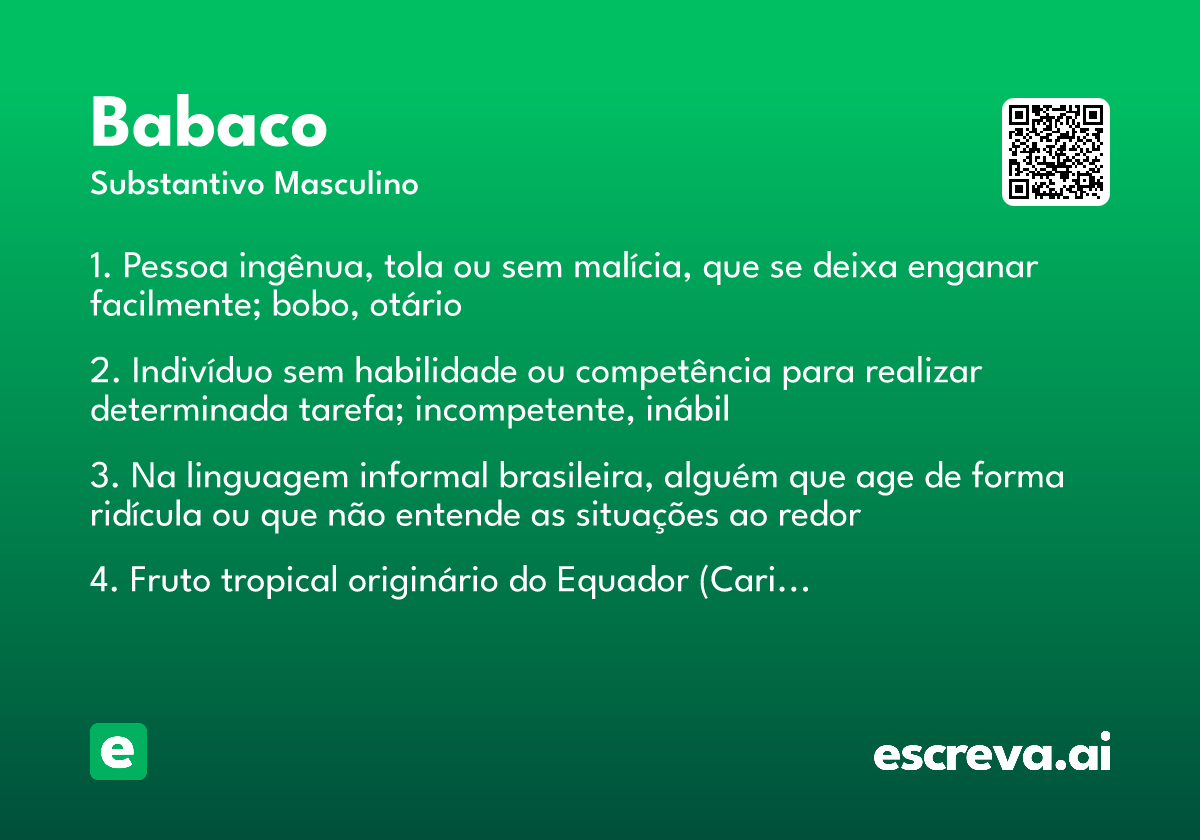 babaco