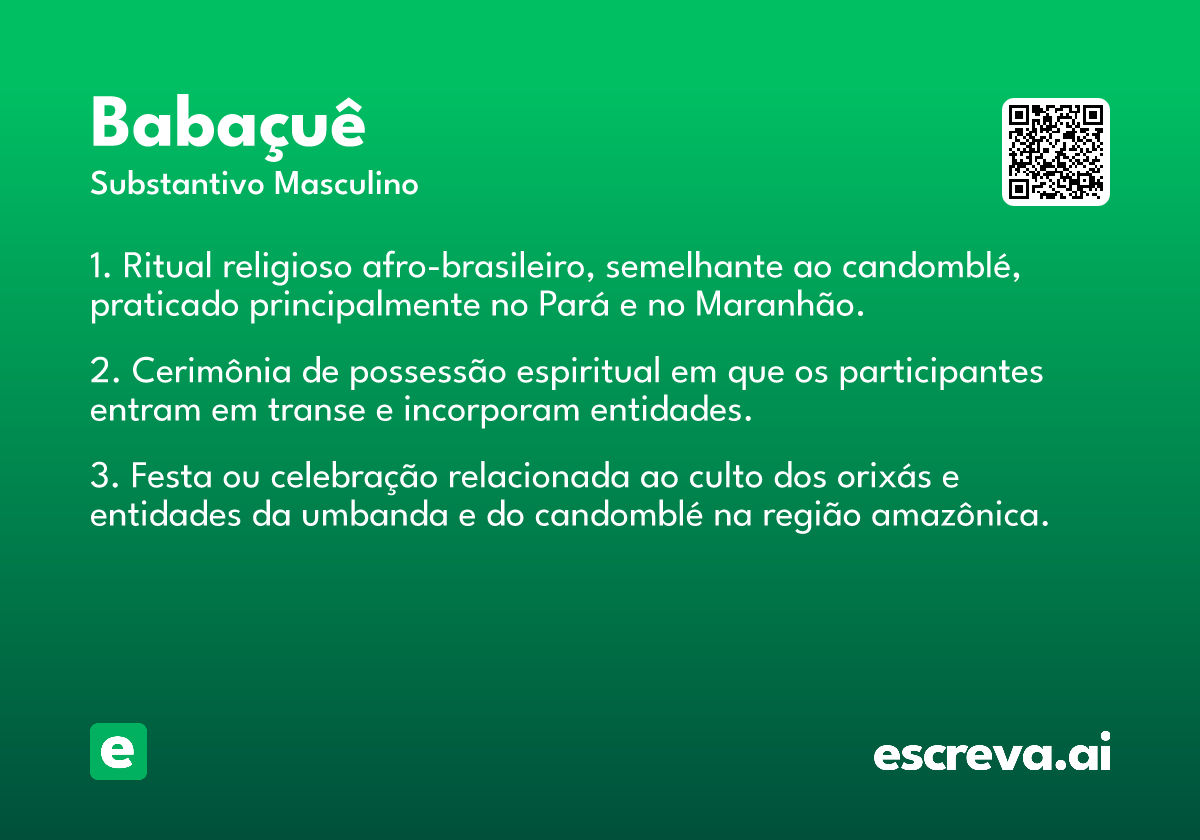 babaçuê