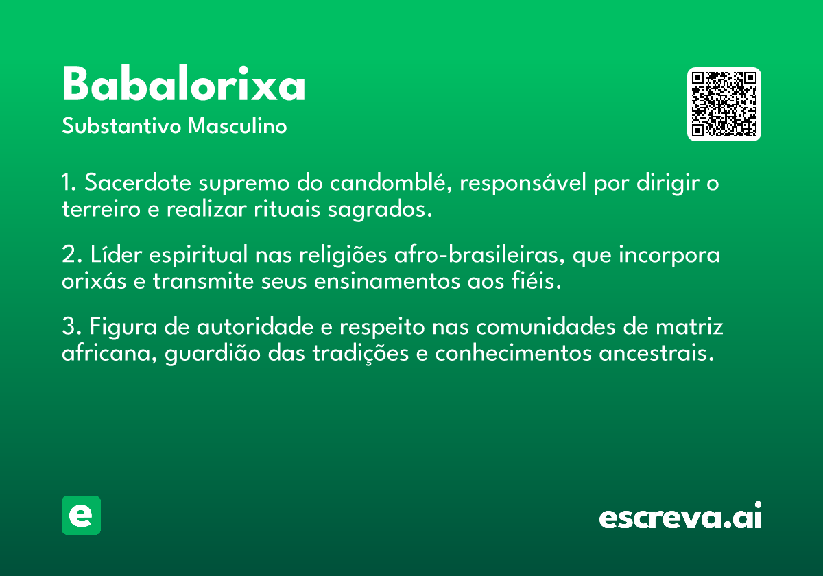 babalorixa