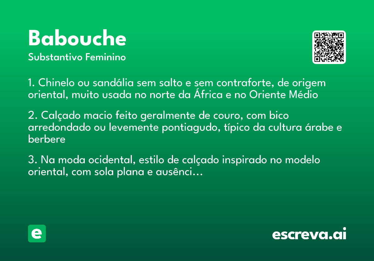 babouche