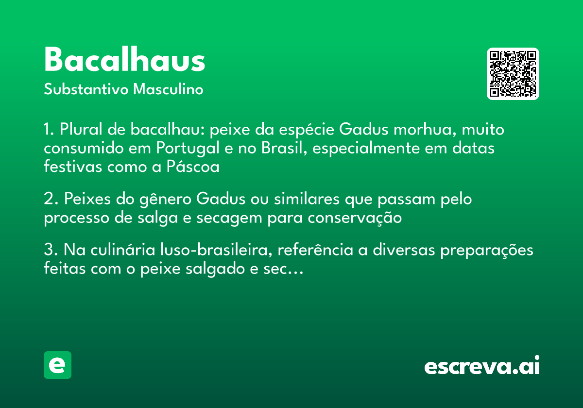bacalhaus