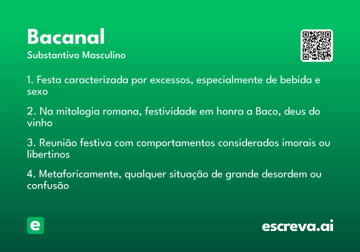 bacanal