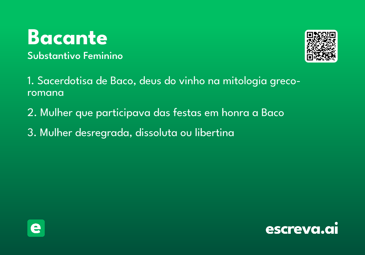 bacante