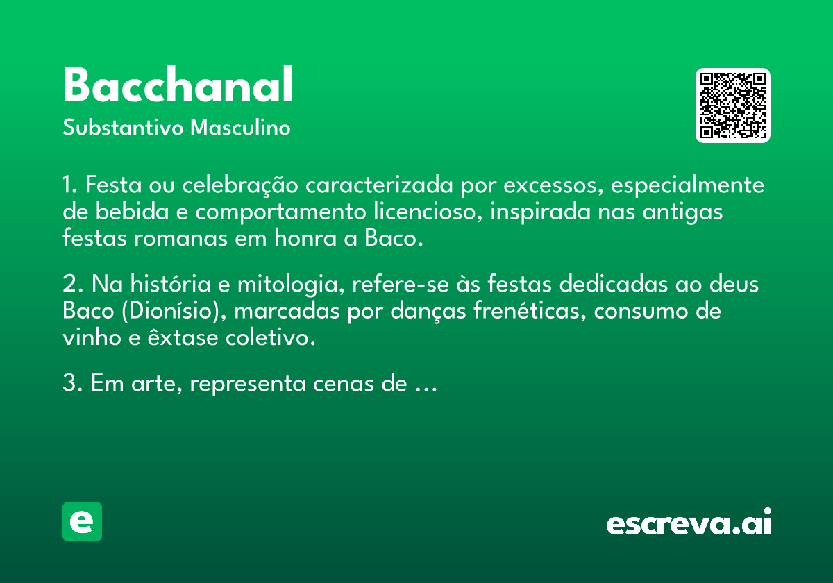 bacchanal