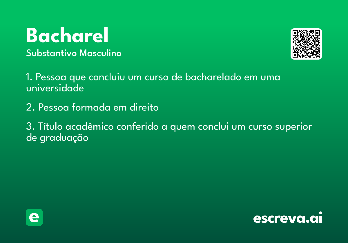 bacharel