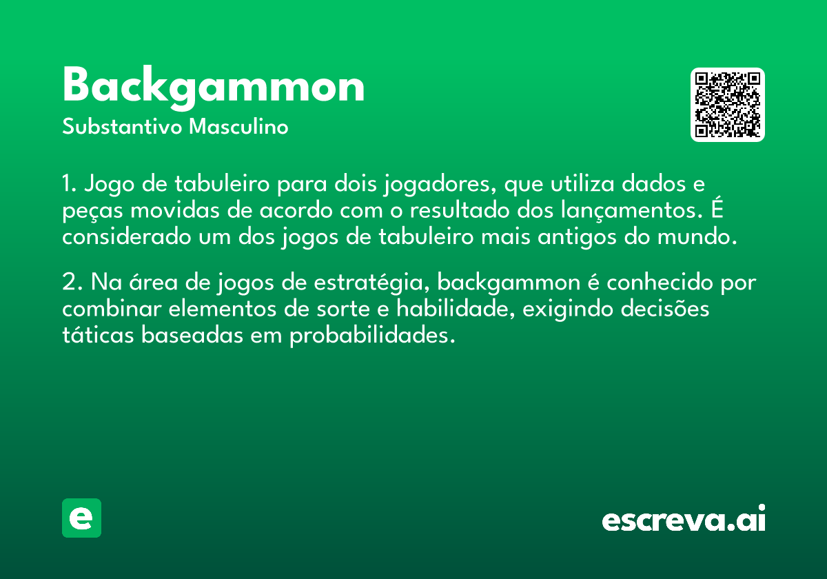 backgammon