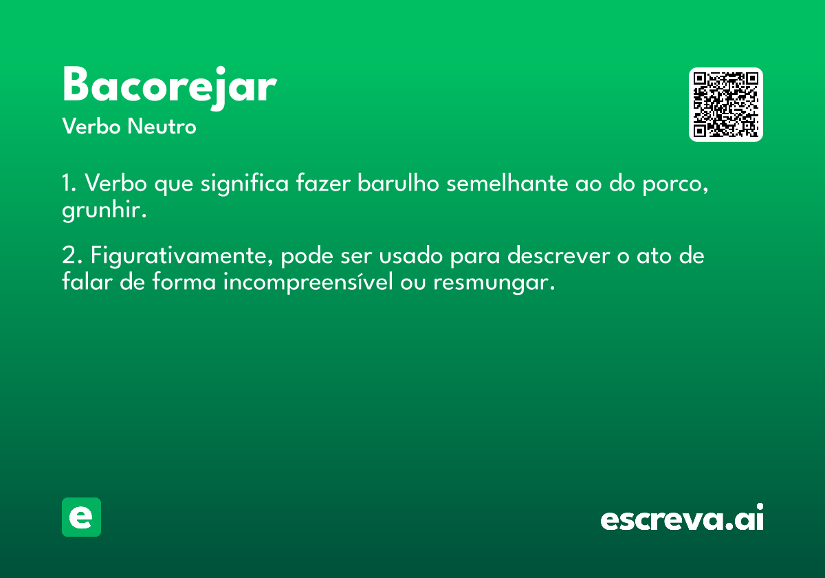bacorejar