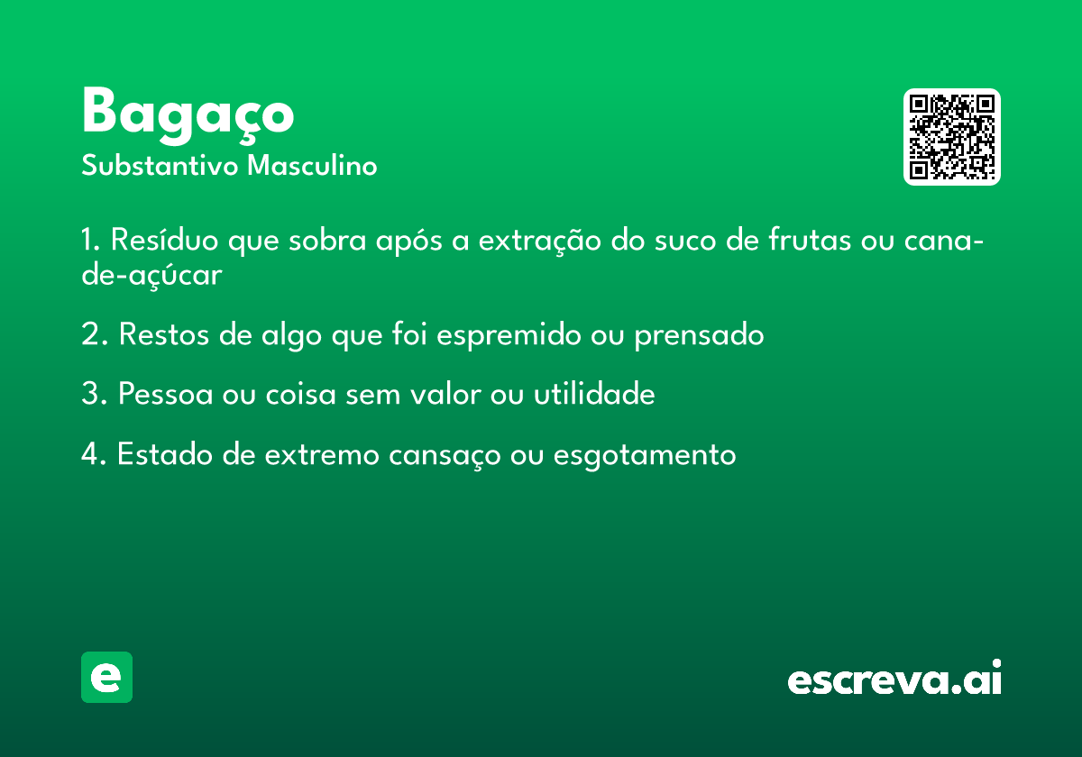 bagaço