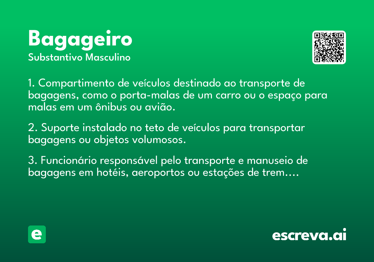 bagageiro