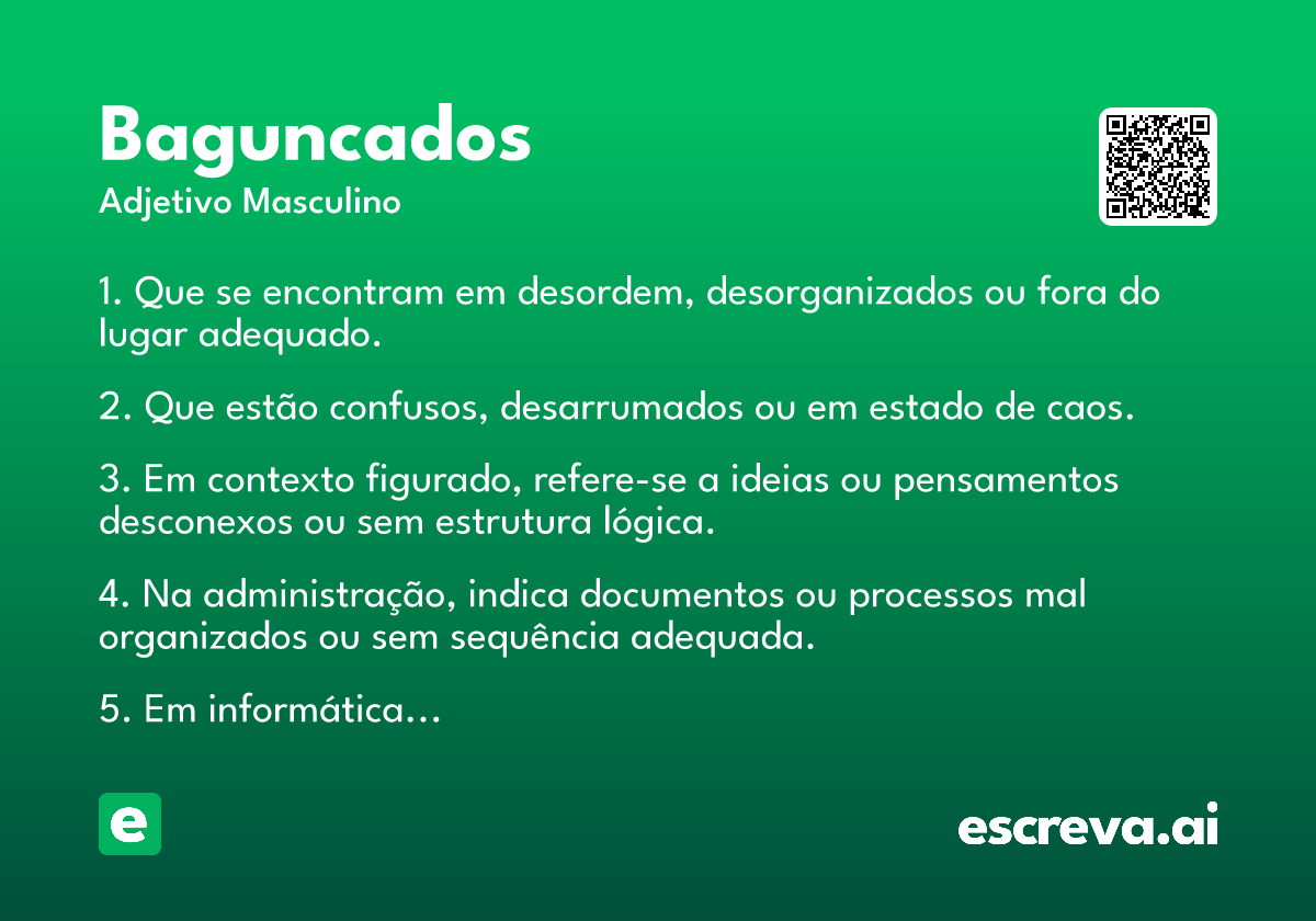 baguncados