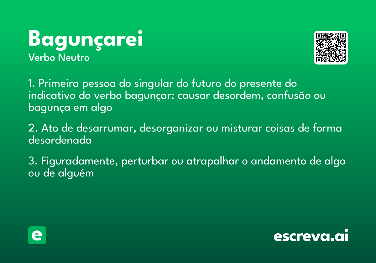 bagunçarei