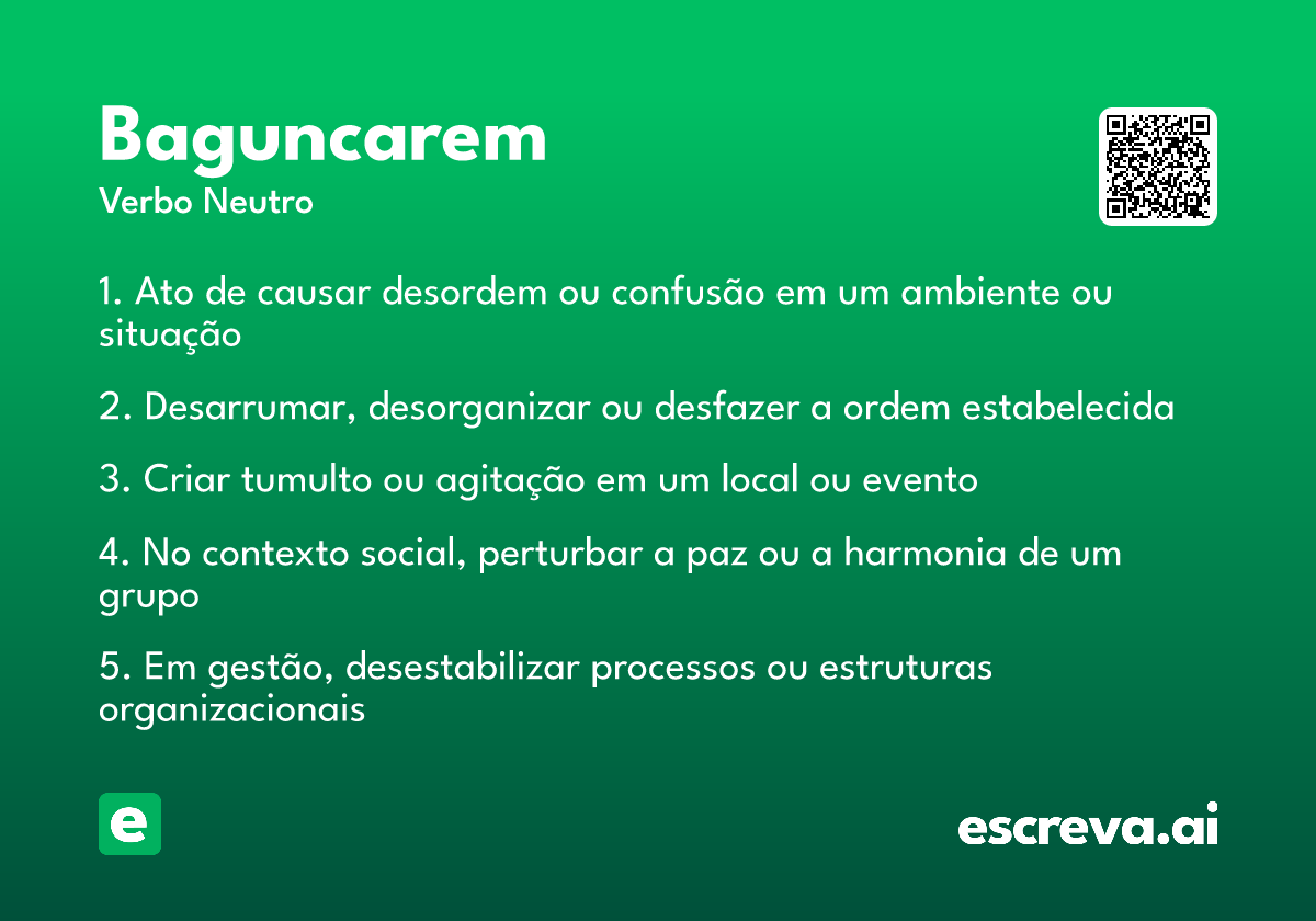 baguncarem