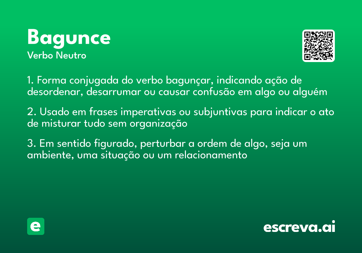 bagunce