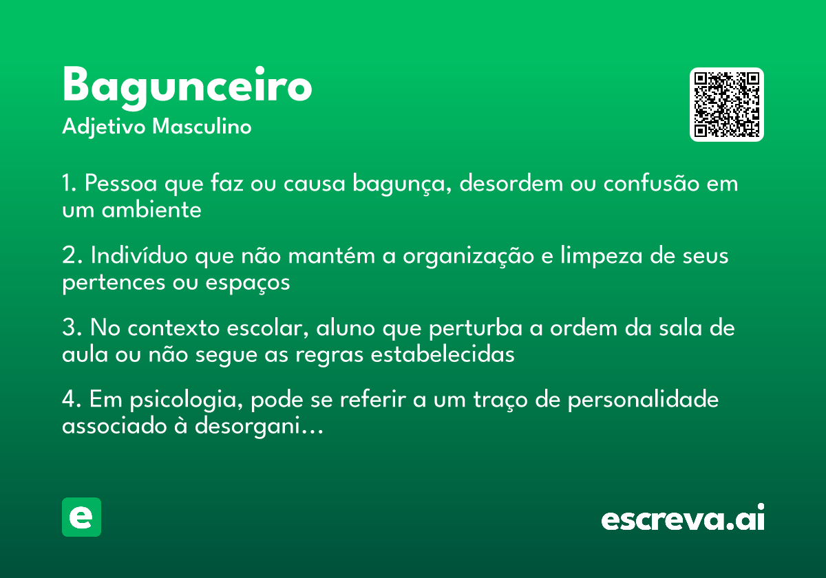bagunceiro