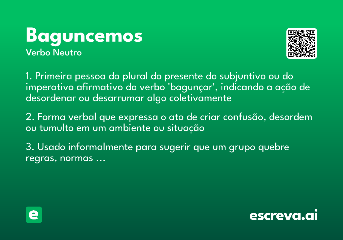 baguncemos