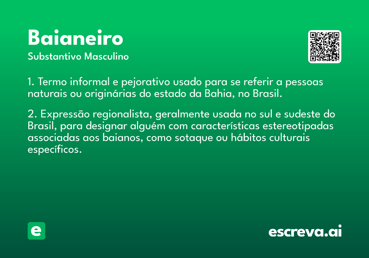 baianeiro