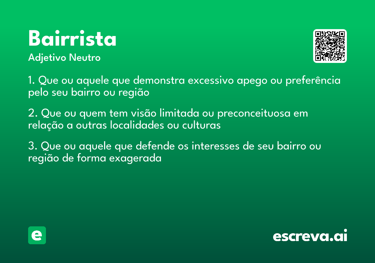 bairrista
