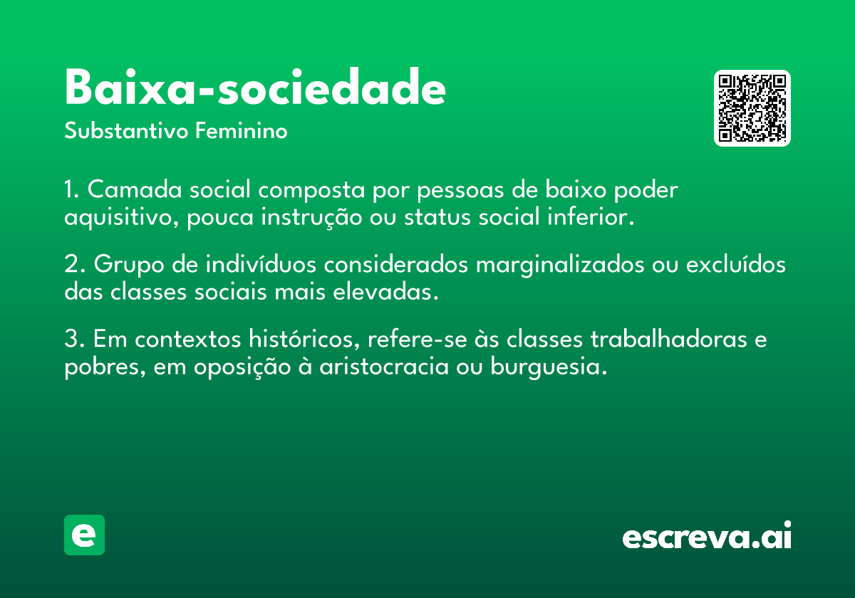baixa-sociedade