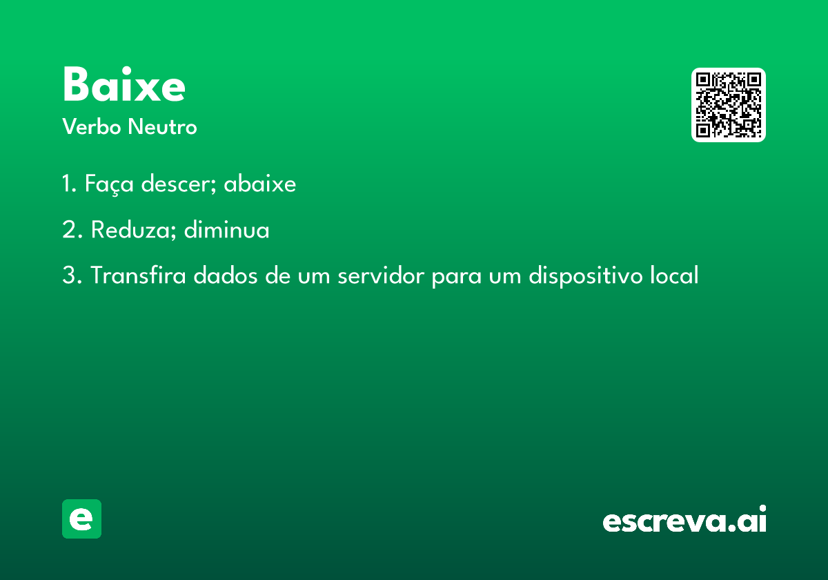 baixe