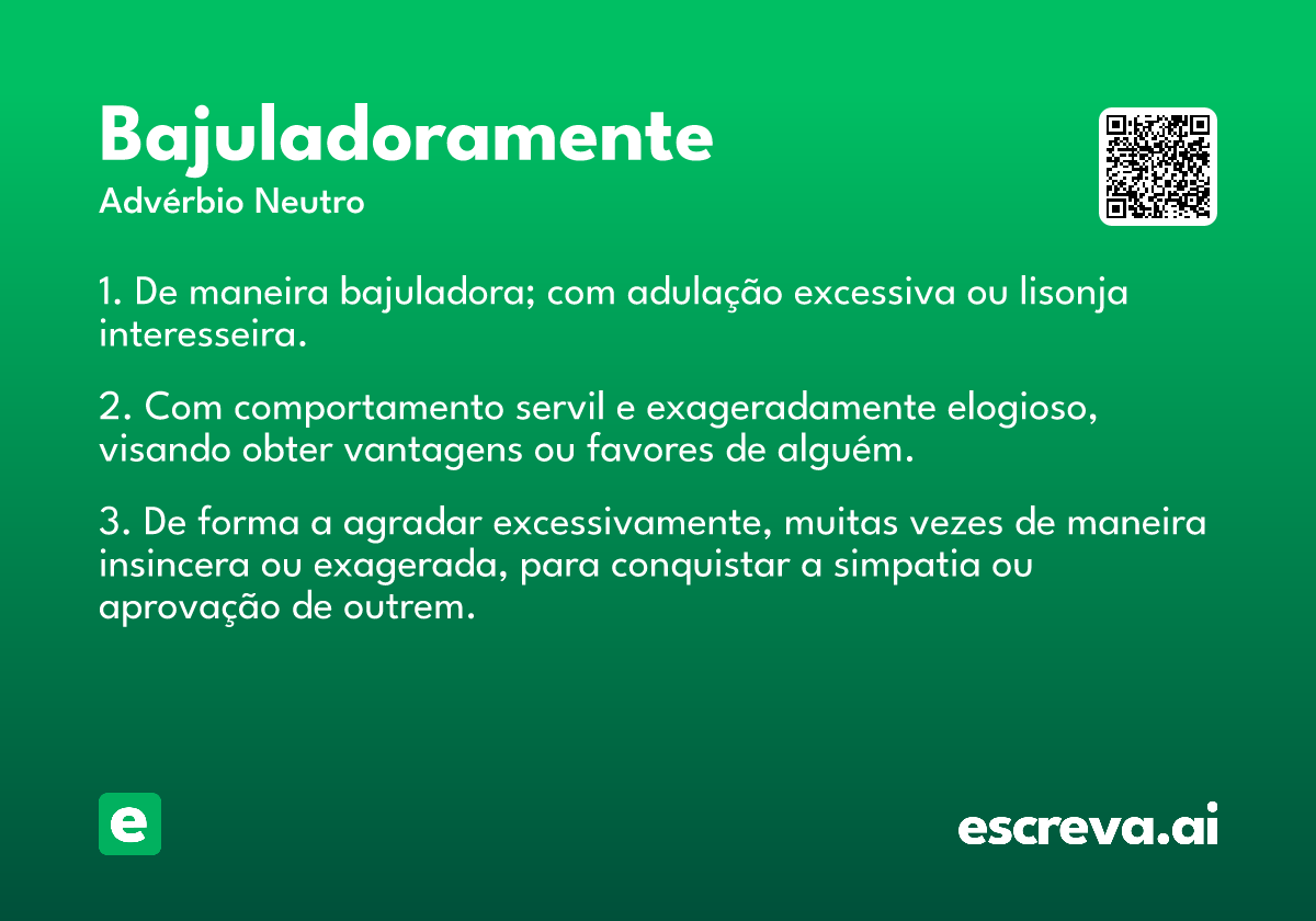 bajuladoramente