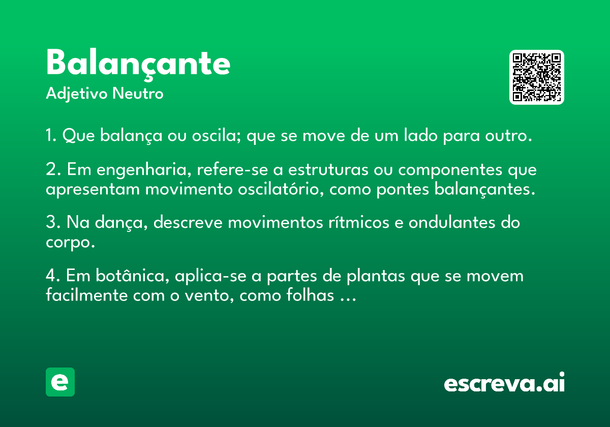 balançante