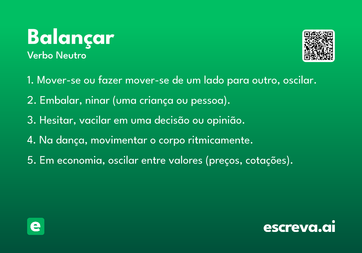 balançar