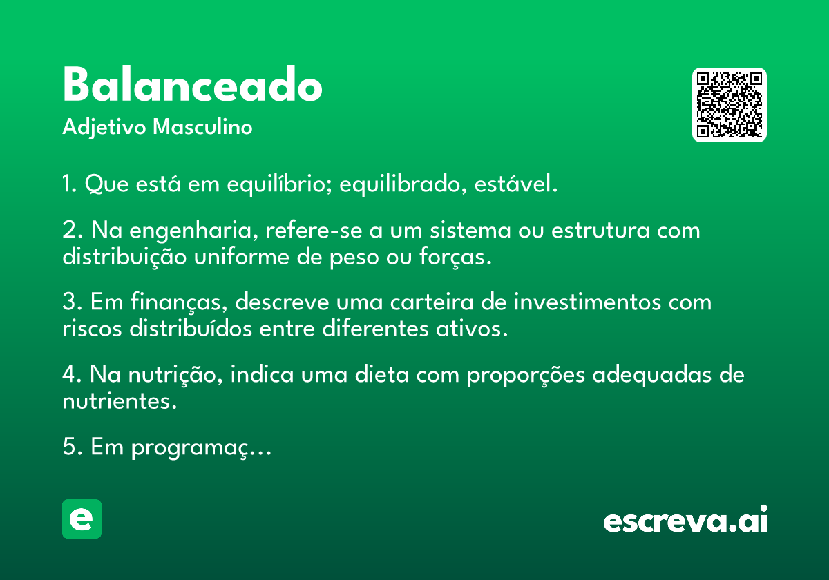 balanceado