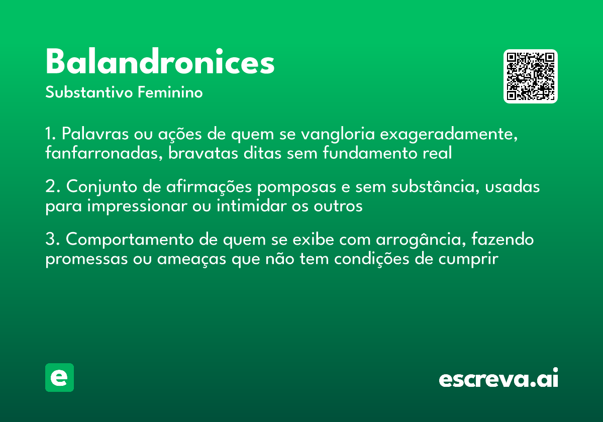 balandronices