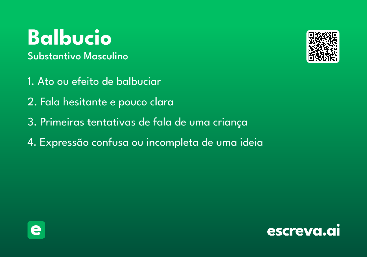 balbucio