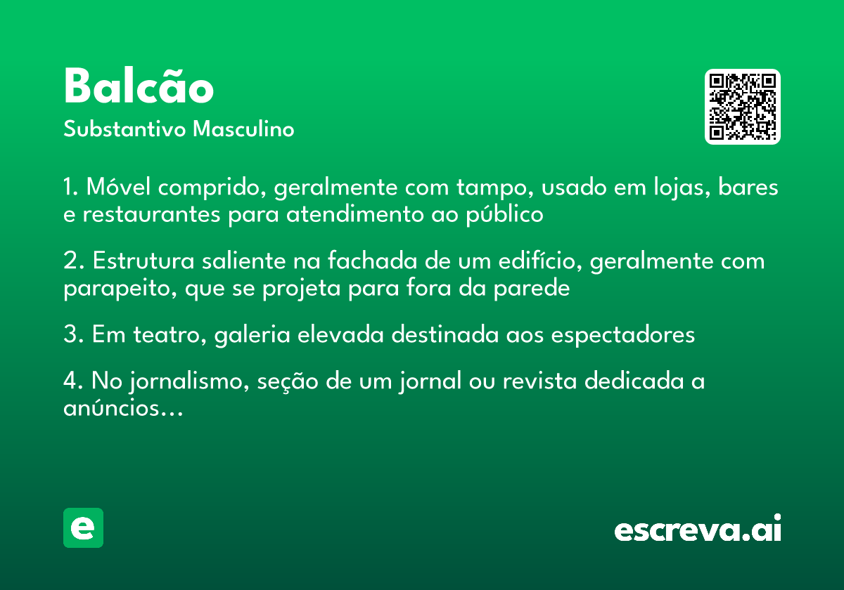 balcão