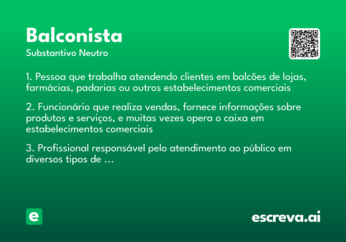 balconista