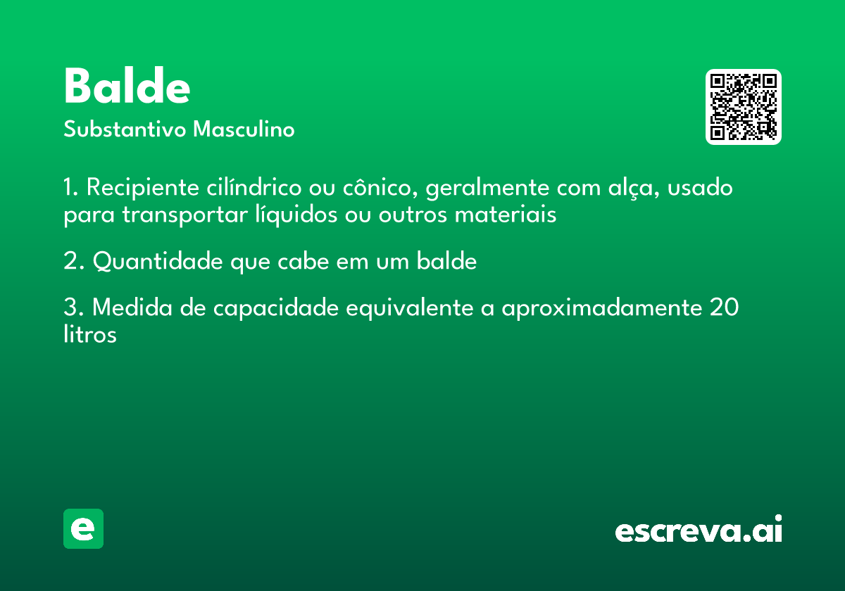 balde
