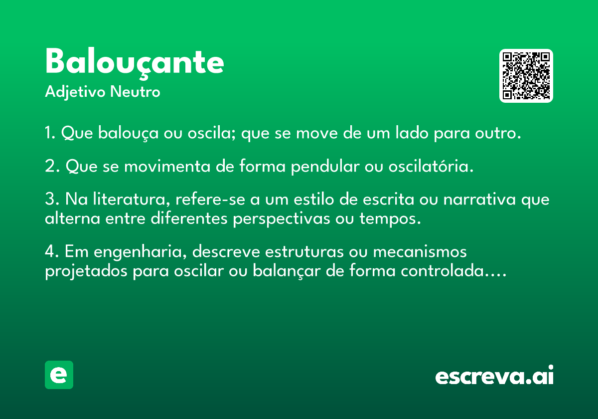balouçante