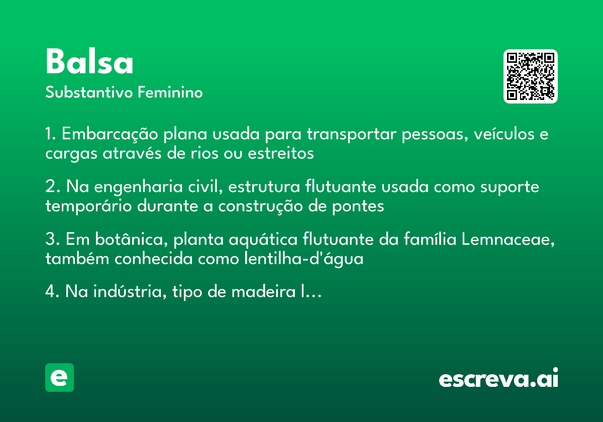 balsa