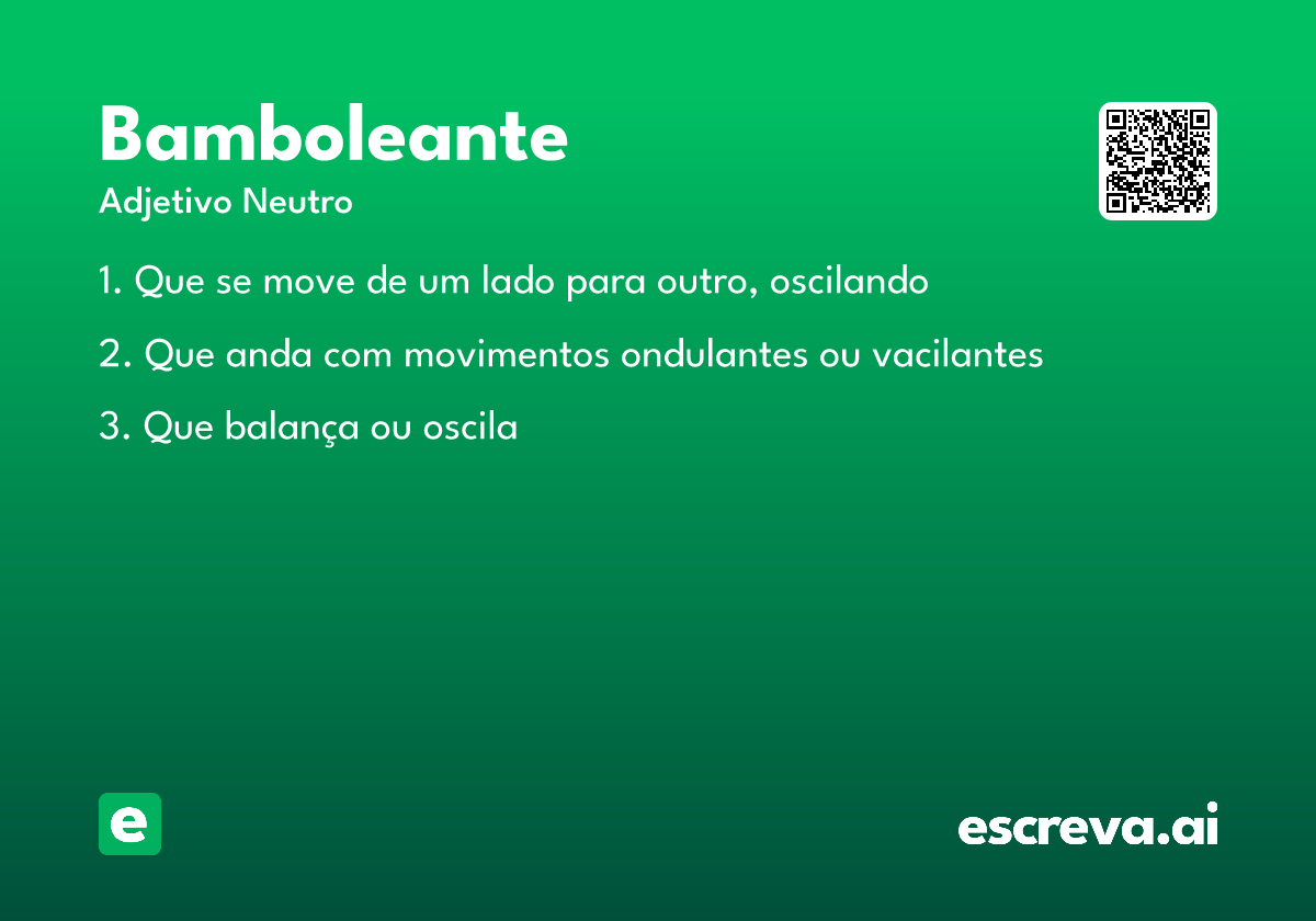bamboleante