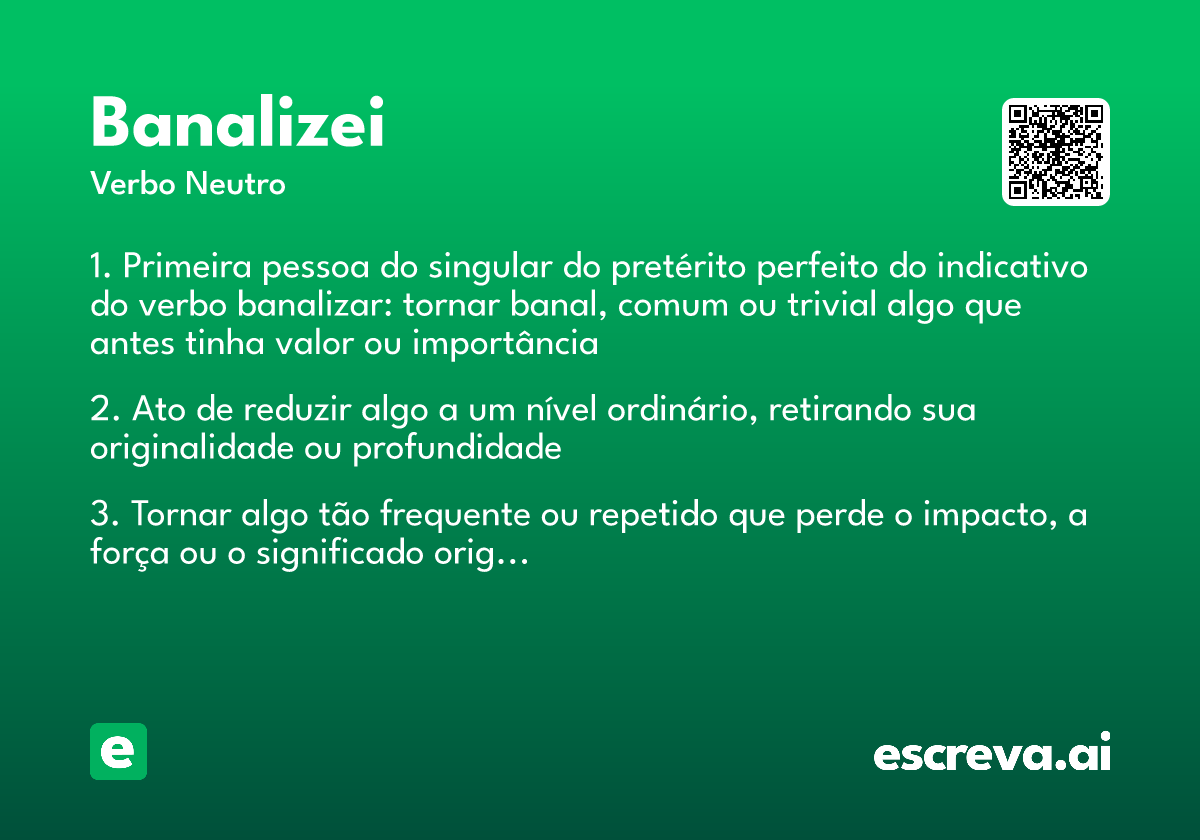 banalizei