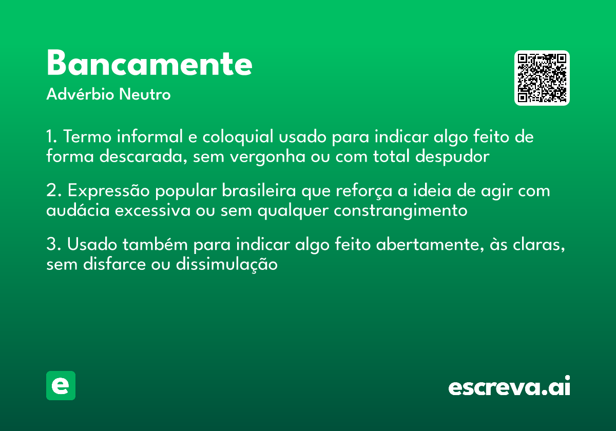 bancamente