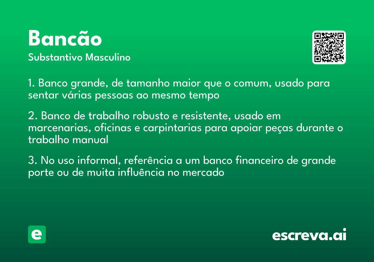 bancão