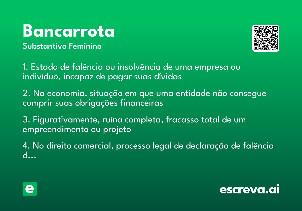 bancarrota