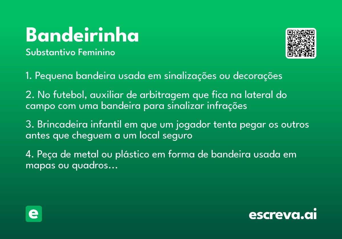 bandeirinha