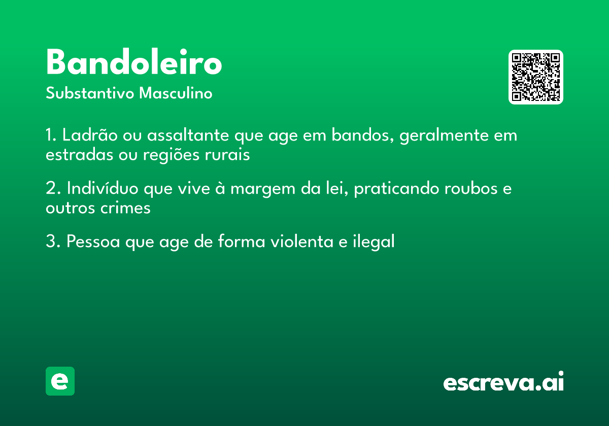 bandoleiro