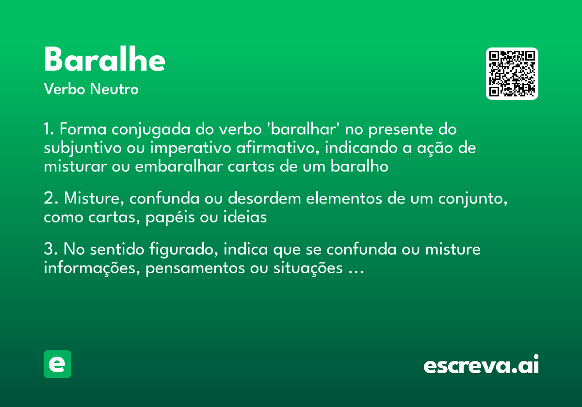 baralhe