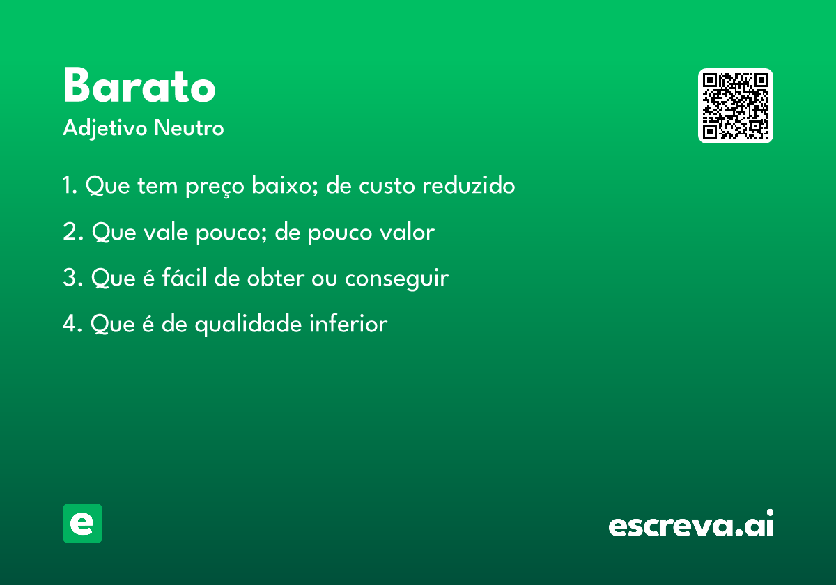 barato