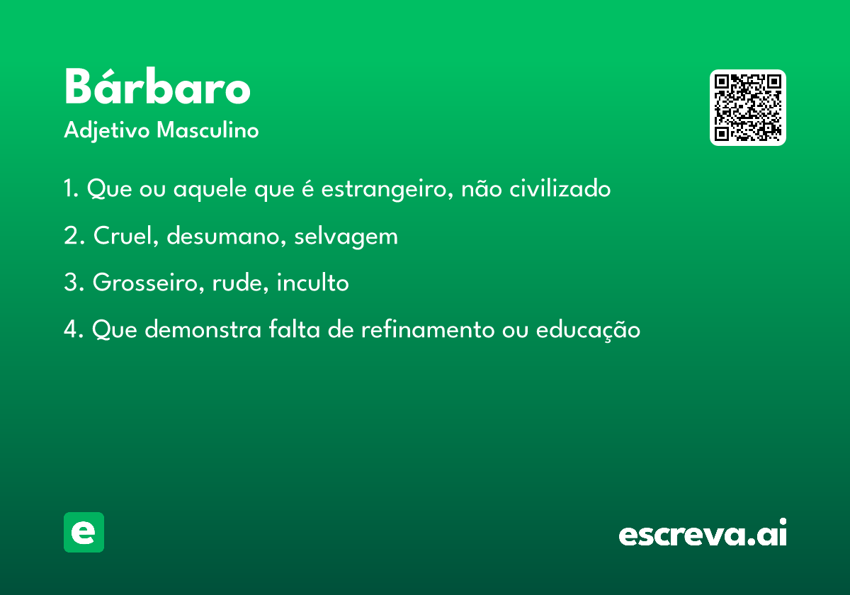 bárbaro