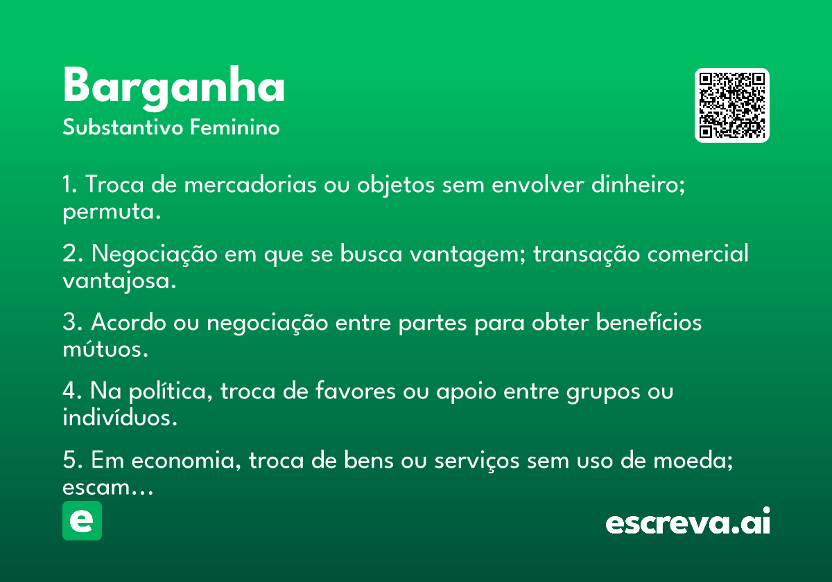 barganha