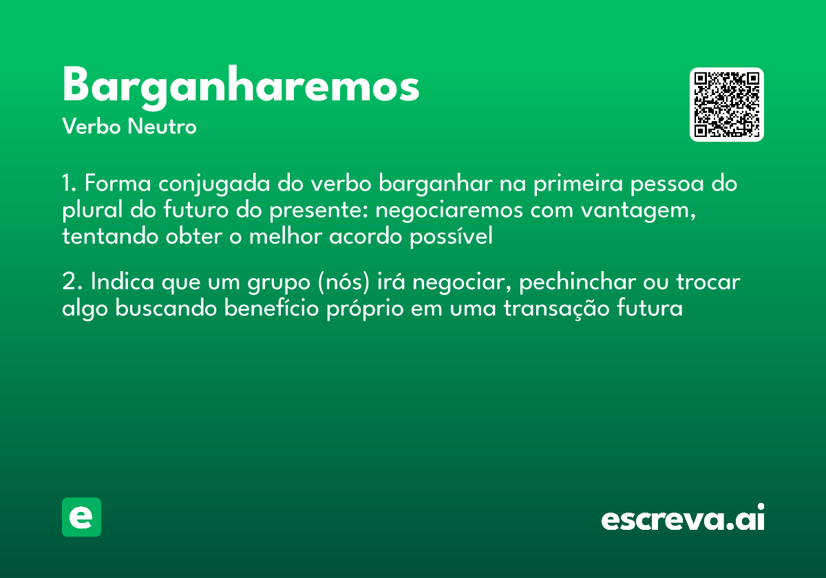 barganharemos